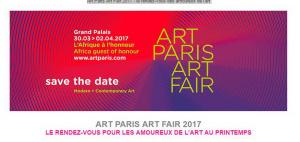 ART PARIS ART FAIR                au Grand Palais  30/03 au 02/04/2017