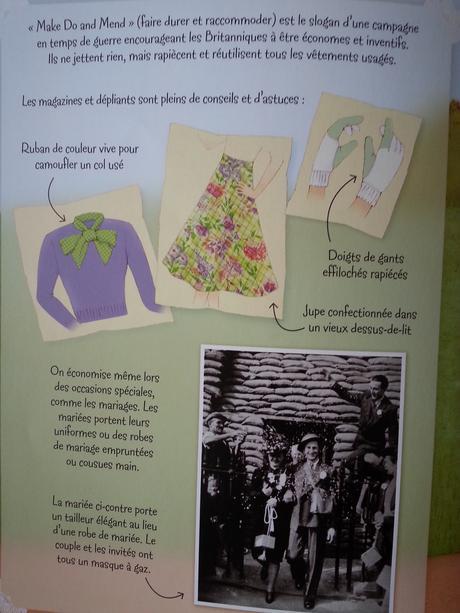Jouer et découvrir # 58 – La mode en temps de guerre – Usborne, 2016 (Dès 6 ans)