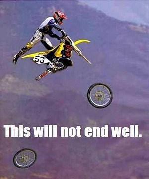 this will not end well bike