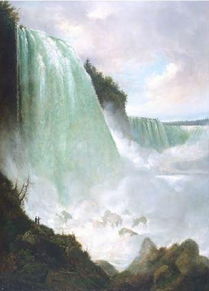 The Niagara River at the Cataract Gustav Grunewald, vers 1832, De Young Museum