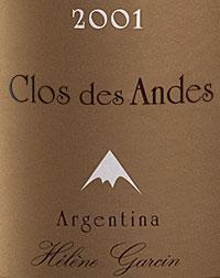 Clos des Andes 2001