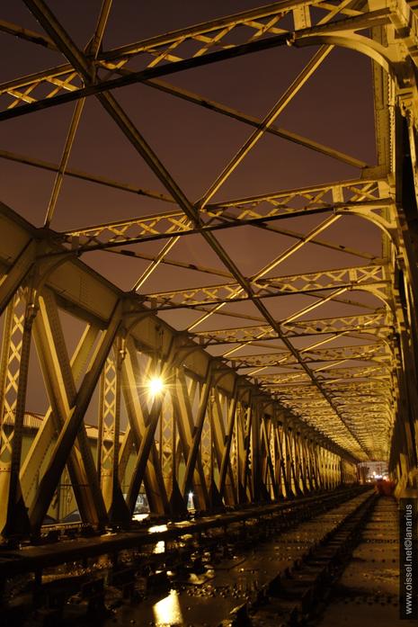 L'ancien viaduc SNCF night