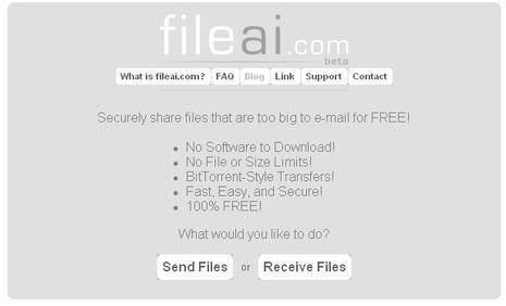 Fileai, échange de (très) gros fichiers