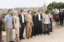 L'équipe d'Ocean's Thirteen dont Matt Damon, Brad Pitt, Don Cheadle et George Clooney