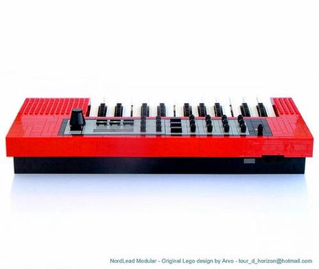 Clavier MIDI en Lego