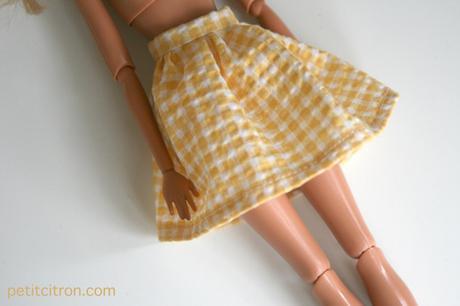 Nouveau patron de couture : la jupe de Barbie
