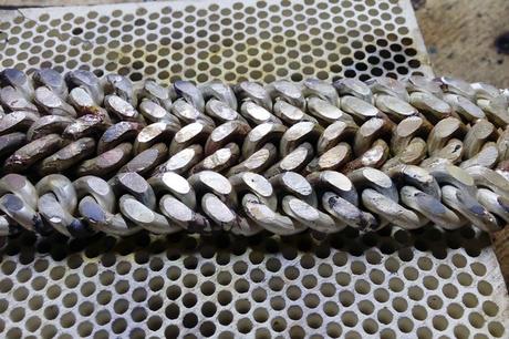 soudure bracelet maille gourmette en argent