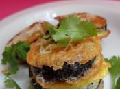 Aubergines panées fromage