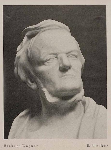 Un buste de Richard Wagner par Bernhard Bleeker
