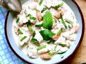 Veau crème Vimala, blanquette Mauricienne parfumée menthe coriandre