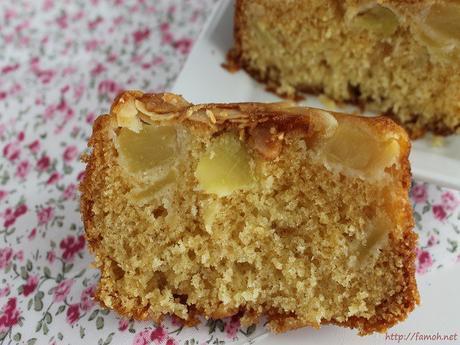 Cake aux pommes amandes effilées