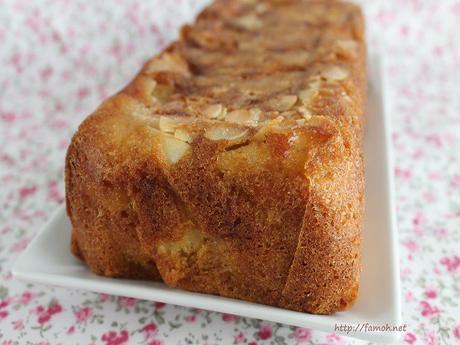 Cake aux pommes amandes effilées