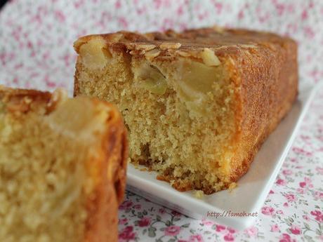 Cake aux pommes amandes effilées