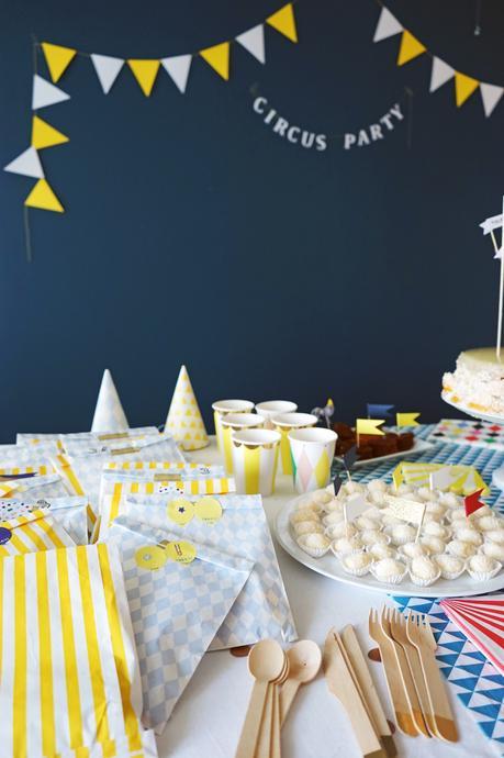 Circus party : La fête d’anniversaire rétro de la mini