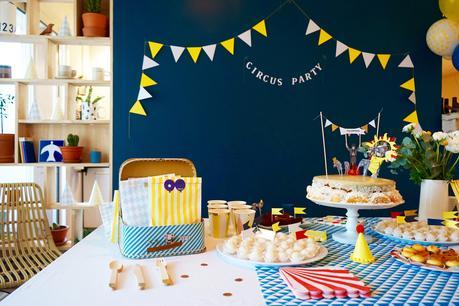 Circus party : La fête d’anniversaire rétro de la mini