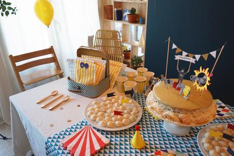 Circus party : La fête d’anniversaire rétro de la mini