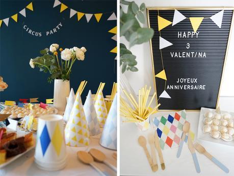 Circus party : La fête d’anniversaire rétro de la mini