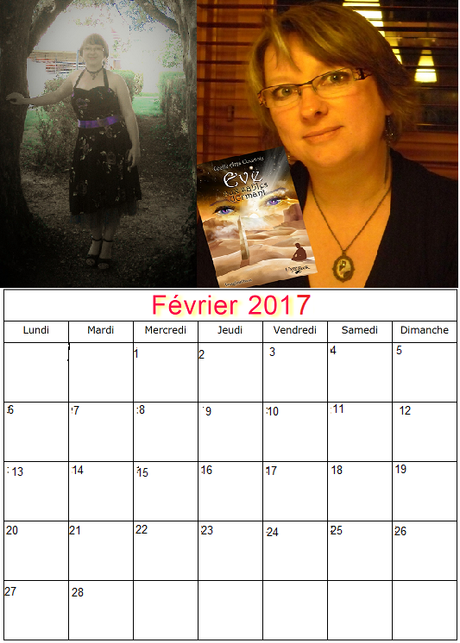 Calendrier des auteurs : février Calendrier des auteurs : février