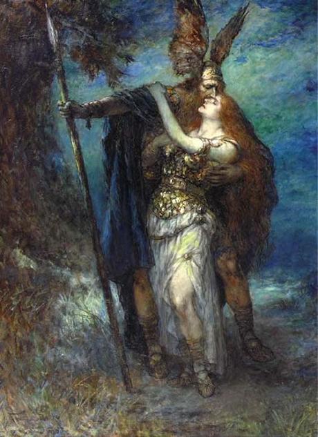 Les Adieux de Wotan par Ferdinand Leeke