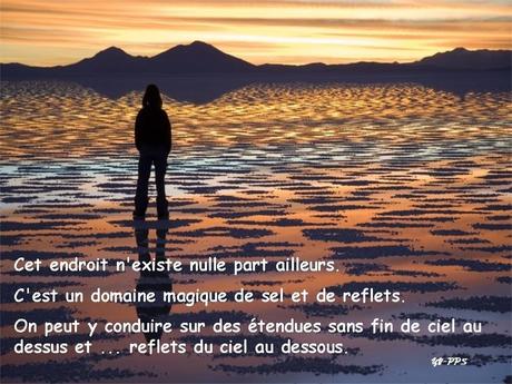 Pays étranger - Le sel en Bolivie