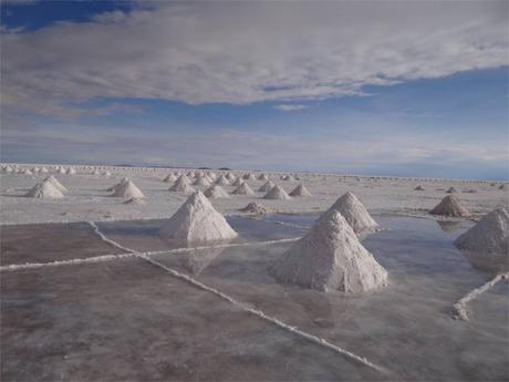 Pays étranger - Le sel en Bolivie