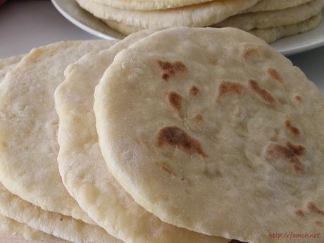 Pain plat à la poêle