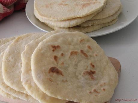 Pain plat à la poêle