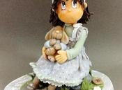 Fillette porcelaine froide