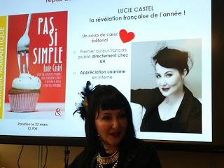 Lucie Castel nous a parlé de son roman Pas si Simple lors du Harlequeen's Day