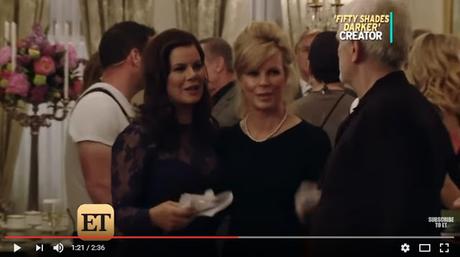 Nouvelles BTS de Kim Basinger dans Fifty Shades Darker