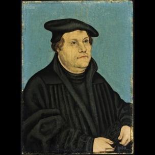 Lucas-Cranach-l'ancien 1532 Luther Staatliche Museen zu Berlin, Gemaldegalerie