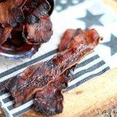 Bacon croustillant laqué au vinaigre balsamique - Odeurs et Saveurs