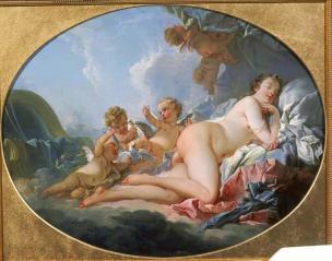 boucher Venus endormie Moscou, musee des Beaux-Arts Pouchkine