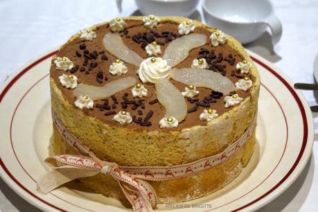 Charlotte Chocolat-Poires Charlotte Chocolat-Poires