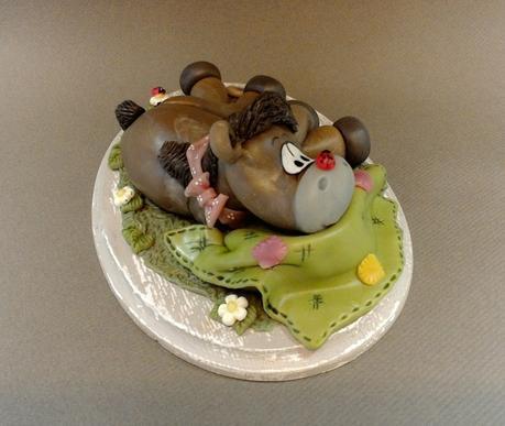 Petit poney en porcelaine froide Petit poney en porcelaine froide