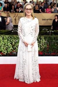 Meryl Streep robe longue SAG 2017