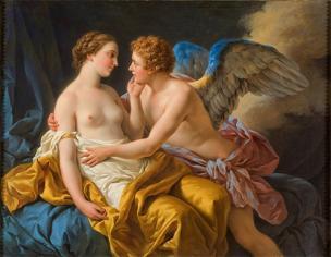 Lagrenee L amour et Psyche - 1767 Stockholm, Nationalmuseum,