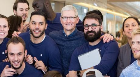 Week-End en France pour Tim Cook