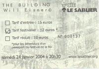 Le building, de Will Eisner, version 2004