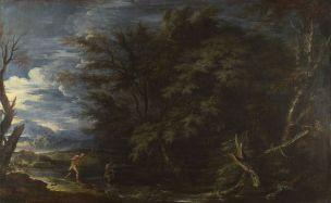 Rosa 1649 apres Mercure et le bucheron malhonnete National Gallery