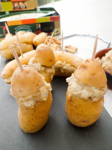 Bouchées de Ratte du Touquet au Roquefort