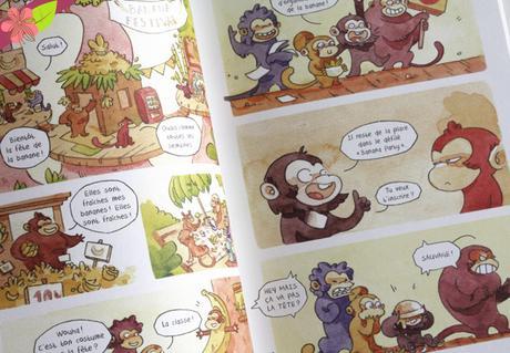 The Monkey Family de Margo Renard - éditions La Palissade