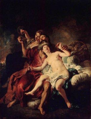 De TRoy 1721 Loth et ses filles Ermitage