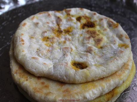 Recette batbout farci