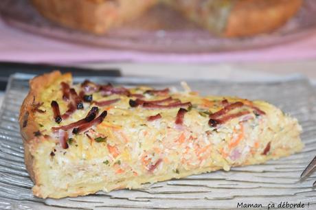 Quiche céleri-rave et panais