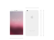 iPhone concept sans bord avec Scroll sous