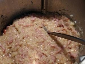 Risotto au Jambon et tomates séchées Cliquer sur les photographies pour les agrandir