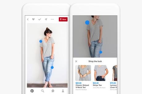 Pinterest sur iPhone ajoute l'outil «Shop The Look»