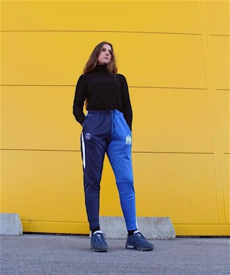 Foot : cet étudiant a eu l’idée de lancer le jogging aux couleurs de deux clubs. Foot : cet étudiant a eu l’idée de lancer le jogging aux couleurs de deux clubs.