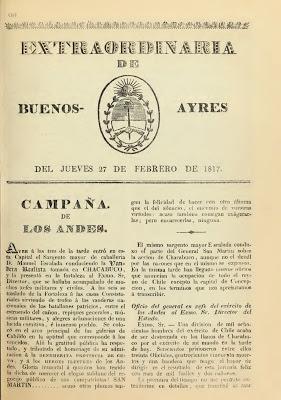 Il y a deux cents ans aujourd'hui, San Martín et O'Higgins rendaient sa liberté au Chili [Bicentenaire]
